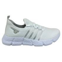Tenis Feminino Esportivo Glk Conforto Academia Branco A1