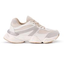 Tênis Feminino Esportivo Leve e Confortável Níquel Prata