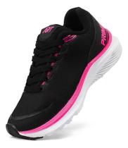 Tênis Feminino Esportivo Moderno Prime, Modelo Prime Rosa