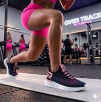 Tenis Feminino Esportivo Over Track Amortecimento leve E Respirável 100e