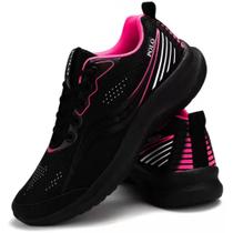 Tenis Feminino Esportivo Para Caminhada Academia Confortável Tenis Feminino Esportivo Para Caminhada Academia Confortável