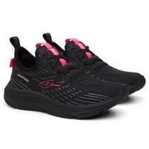 Tenis Feminino Estilo Presente Linha Premuim Preto e Rosa