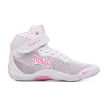 Tênis Feminino Everlast Forceknit 4 Branco E Rosa