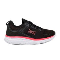 Tênis Feminino Everlast Modelo Alpha SEFA180 - Preto/Rosa Tênis Feminino Everlast Modelo Alpha SEFA180 - Preto/Rosa