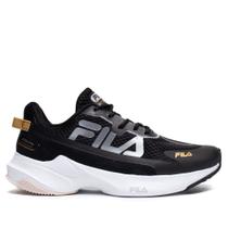 Tênis Feminino Fila Recovery Amortecimento Preto/Cinza