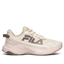 Tênis Feminino Fila Recovery Corrida Bege/Rosa Claro Tênis Feminino Fila Recovery Corrida Bege/Rosa Claro