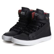 Tenis Feminino Fitness Botinha Treino Academia Couro