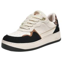 Tênis Feminino Flatfform Animal Print Casual Via Marte Tênis Feminino Flatfform Animal Print Casual Via Marte