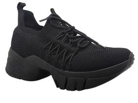 Tênis Feminino Flatform Chuncky Knit Blogueira Ramarim 2380134 Tênis Feminino Flatform Chuncky Knit Blogueira Ramarim 2380134