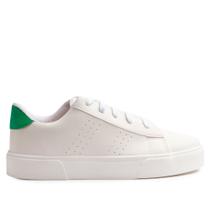 Tênis Feminino Florence Casual Branco/verde