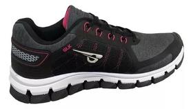 Tênis Feminino GLK Preto/Pink Ref.: RX180 Tênis Feminino GLK Preto/Pink Ref.: RX180