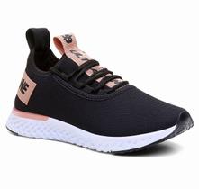Tenis Feminino Ideal Para Caminhada Ultrabone Preto e Rose Tenis Feminino Ideal Para Caminhada Ultrabone Preto e Rose