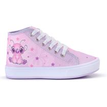 Tênis Feminino Infantil Casual Stit Botinha Menina Escolar Tênis Feminino Infantil Casual Stit Botinha Menina Escolar