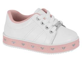 Tênis Feminino Infantil Colegial Escolar Casual Molekinha 2131625 Tênis Feminino Infantil Colegial Escolar Casual Molekinha 2131625