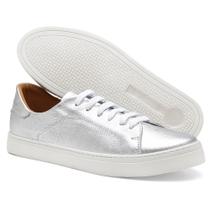Tênis Feminino Ipê Mulato Couro Extra Silver