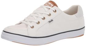 Tênis feminino Keds Center 3 com cadarço branco/azul marinho tamanho 8,5