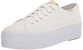 Tênis feminino Keds Triple Up em ouro branco 8,5