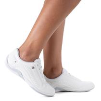 Tênis Feminino Kolosh Branco Prático, Moderno e Confortável C3663 Tênis Feminino Kolosh Branco Prático, Moderno e Confortável C3663