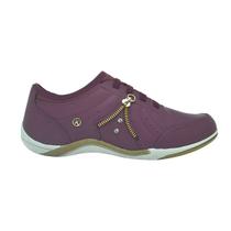 Tênis Feminino Kolosh C1298a casual conforto slipon vinho