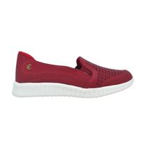 Tênis Feminino Kolosh C4002 Sapatilha Conforto SlipOn Red