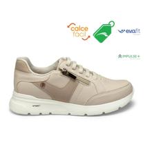 tenis feminino kolosh casual com ziper solado eva fit