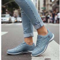 tenis feminino kolosh casual em couro medley