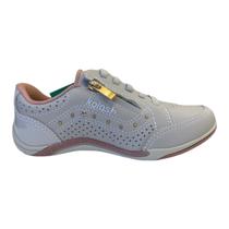 Tenis Feminino Kolosh Conforto Calce Fácil Zíper C1299 Rose