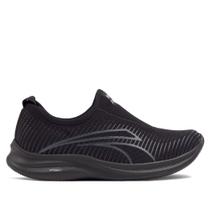 Tênis Feminino Kolosh Esportivo EVAFit Preto/Cinza