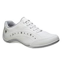 Tênis Feminino Kolosh Microfuros Pedraria Off White Elástico Tênis Feminino Kolosh Microfuros Pedraria Off White Elástico