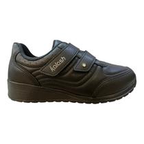 Tenis Feminino Kolosh Sintético Conforto Calce Fácil C2282a Preto Tenis Feminino Kolosh Sintético Conforto Calce Fácil C2282a Preto