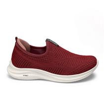 Tênis feminino kolosh slip on conforto leve calce fácil