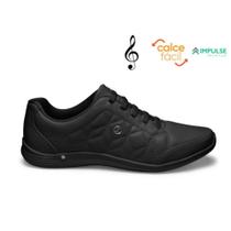 tenis feminino kolosh sola preta casual touch