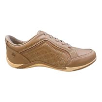 Tenis Feminino Kolosh Ultraconforto Gel Superleve Calce Fácil Elástico Brilho C1299a Nude