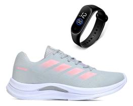 Tênis Feminino Leve Confortável Academia Caminhada + Relogio Digital Tênis Feminino Leve Confortável Academia Caminhada + Relogio Digital