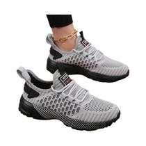 Tênis Feminino Leve De Malha Para Corrida, Moda Verão, Versátil, Esportivo E Casual Tênis Feminino Leve De Malha Para Corrida, Moda Verão, Versátil, Esportivo E Casual