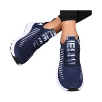 Tênis Feminino Leve De Malha Respirável Com Sola Macia Para Corrida, Caminhada E Tênis