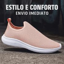 Tênis Feminino Leve e Confortável Para Trabalho, Academia e Caminhada Com Envio Rápido