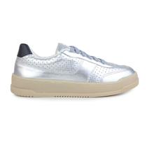 Tênis Feminino Lia Line Casual Prata - 2335