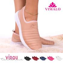 Tênis feminino meia calce fácil slip on leve flexível confortável para caminhada academia vl02 Tênis feminino meia calce fácil slip on leve flexível confortável para caminhada academia vl02