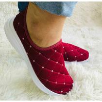 tenis feminino meia casual tenis feminino para mulher leve macio. (aplique bordado lantejolas quadradinho) tenis feminino meia casual tenis feminino para mulher leve macio. (aplique bordado lantejolas quadradinho)