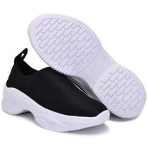 Tênis Feminino Meia Plataforma Ortopédico