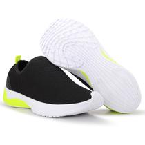 Tênis Feminino Meia Sem Cadarço Calce Fácil SlipOn