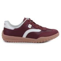 Tênis Feminino Mississipi Casual Foggia Rubro Bordô - ME271 Tênis Feminino Mississipi Casual Foggia Rubro Bordô - ME271