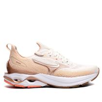 Tênis Feminino Mizuno Wave Mirai 8 Knit Off White/Bege Tênis Feminino Mizuno Wave Mirai 8 Knit Off White/Bege