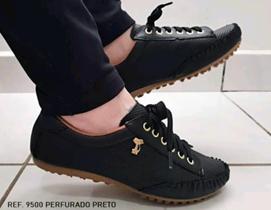 Tenis feminino mocatenis confort cadarço