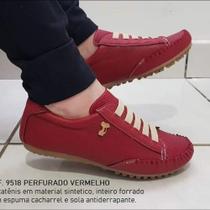 Tenis feminino mocatenis confort mocassin