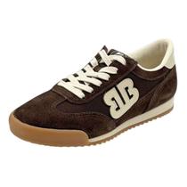Tenis Feminino Moda Conforto Leve Couro Casual Bottero