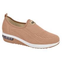 Tenis Feminino Modare Nude Ultraconforto Gel Tech Casual Macio