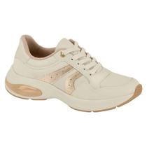 Tênis Feminino Modare Ultraconforto Ortopédico Leve Casual 7414.101.29939 Cor:Branco Off/DouradoTamanho:34 Tênis Feminino Modare Ultraconforto Ortopédico Leve Casual 7414.101.29939 Cor:Branco Off/DouradoTamanho:34