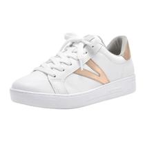 Tênis Feminino Moderno Casual Flatform Conforto Via Marte